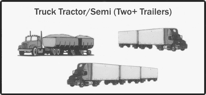 Single trucks trailers